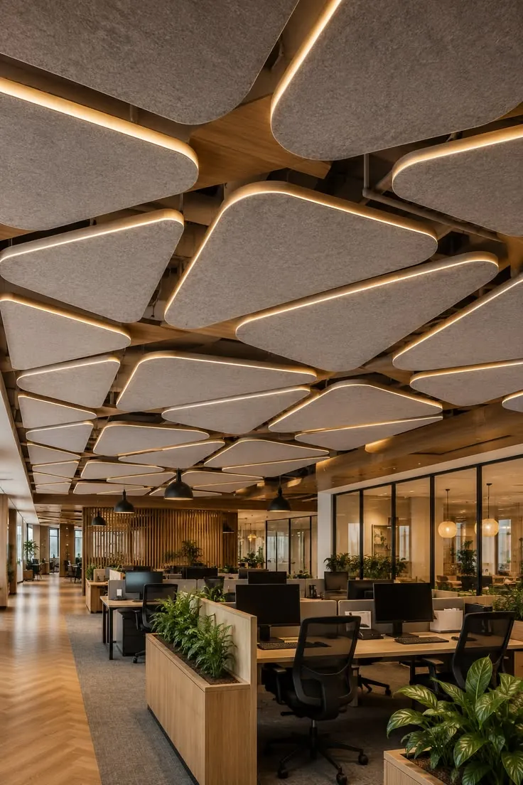 Commercial false ceiling design